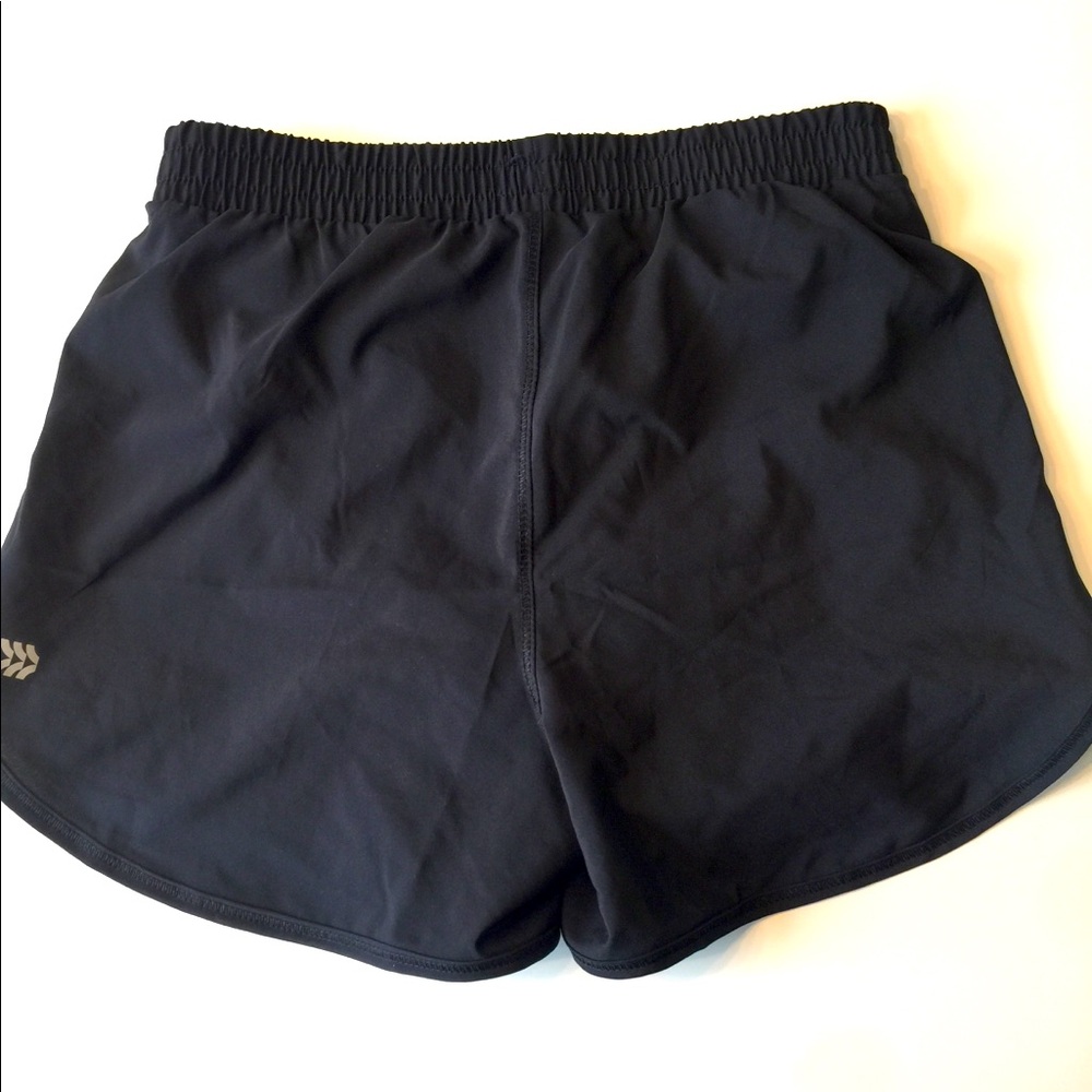 Kids black active shorts